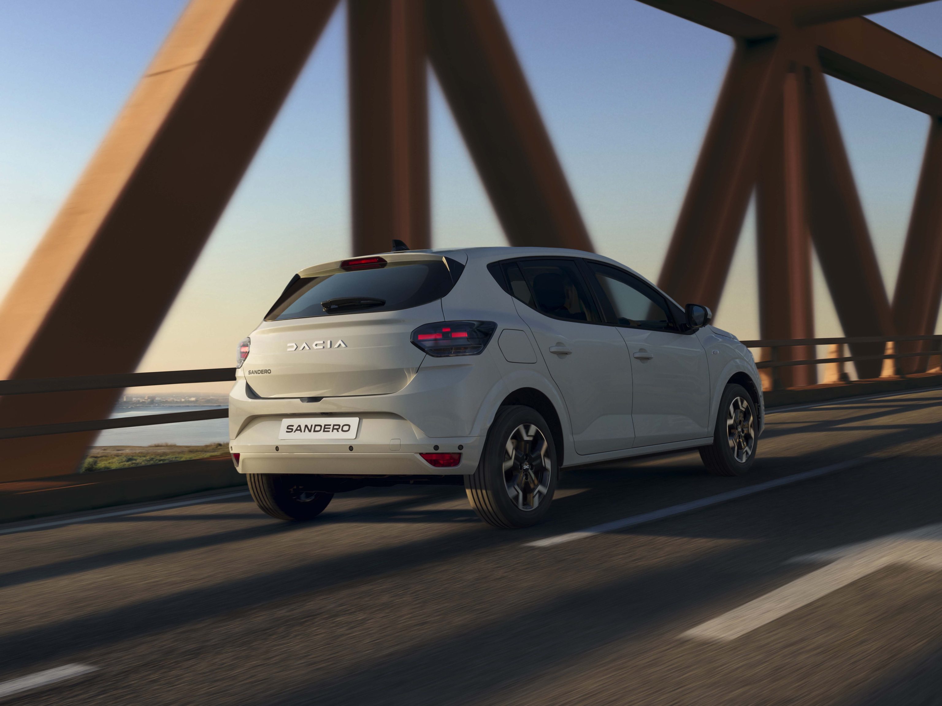 Dacia Sandero achterkant 2026