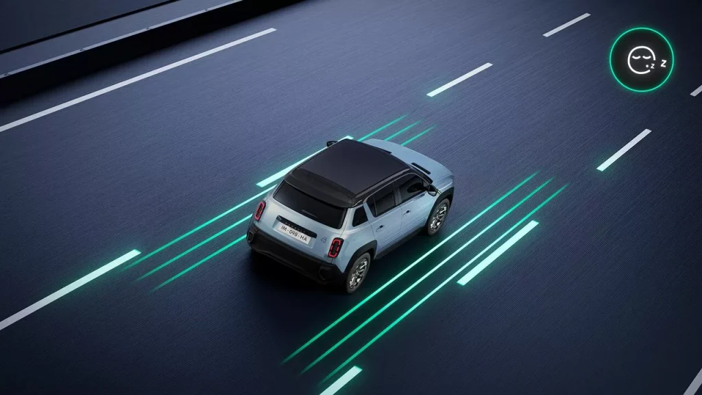 Advanced driver monitoring systeem Renault 4
