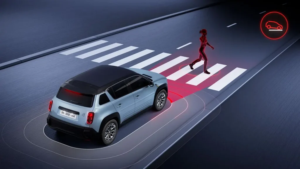 active emergency braking Renault 4
