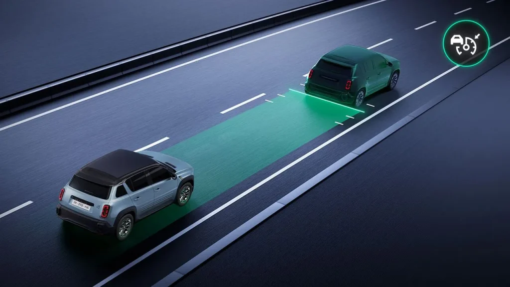 adaptive cruise control Renault 4