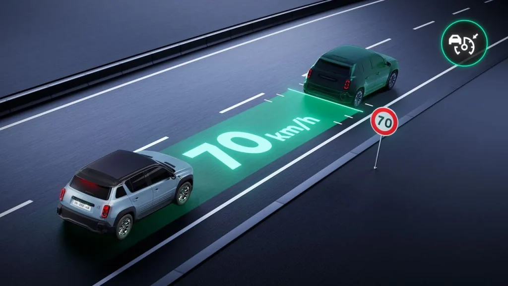 intelligent adaptive cruise control Renault 4