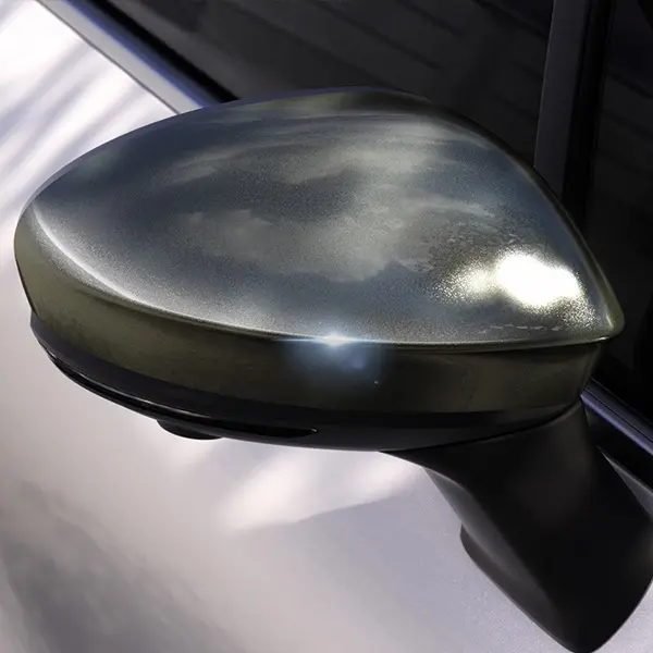 Spiegelkappen Metal Grey Mitsubishi Grandis