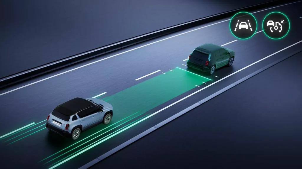 active driver assist Renault 4