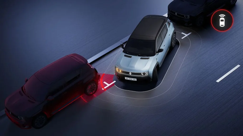 Parkeersensoren voor Renault 4