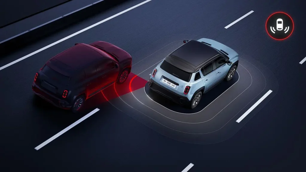 blind spot warning Renault 4