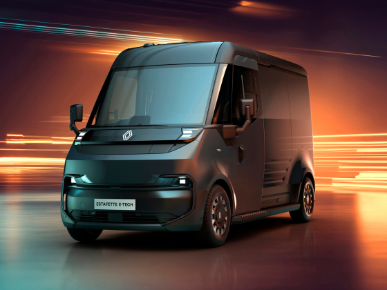 Renault Estafette achterkant