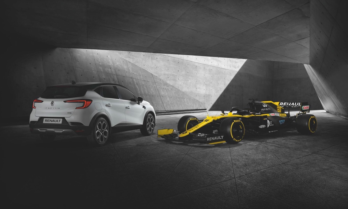 Geïnspireerd op Renault F1®-technologie