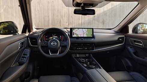 Nissan X-Trail interieur - dashboard en stuur