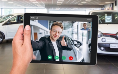 Videobellen met een verkoopadviseur