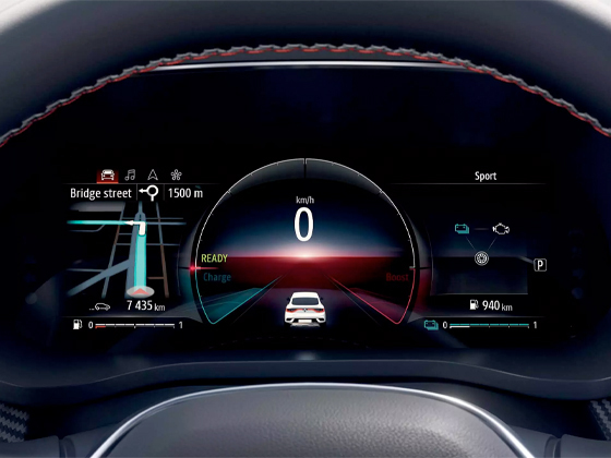 Renault ARKANA dashboard