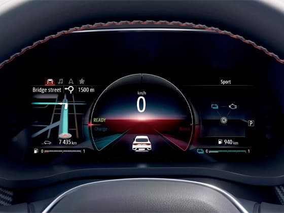 Renault ARKANA dashboard stuur