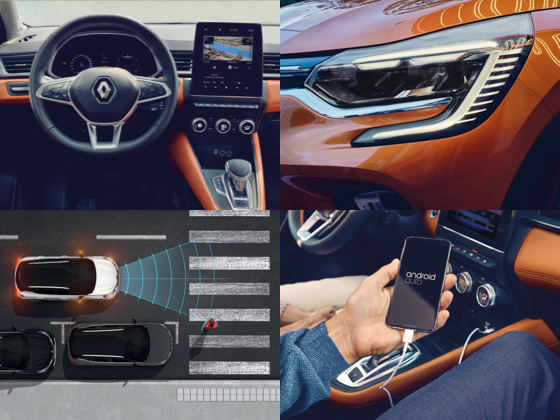 Nieuwe Renault Captur collage