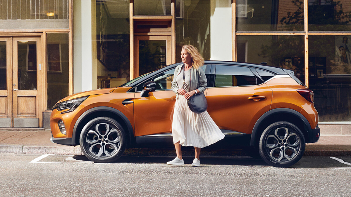 Renault Captur 2021 zijkant