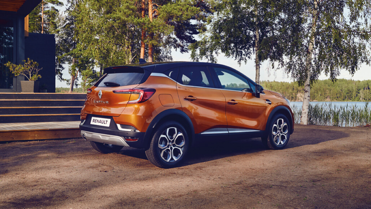 Renault Captur achterkant
