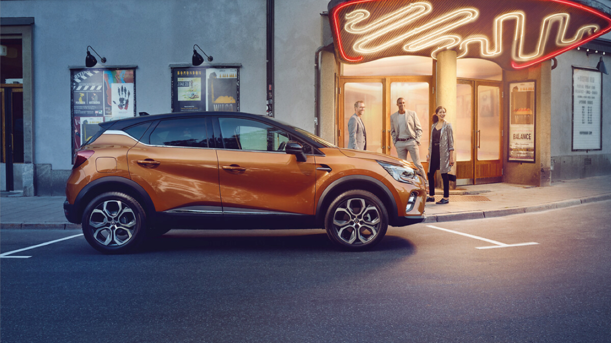 Renault Captur zijkant