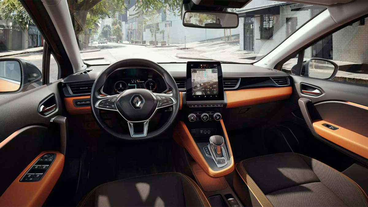 Renault Captur dashboard