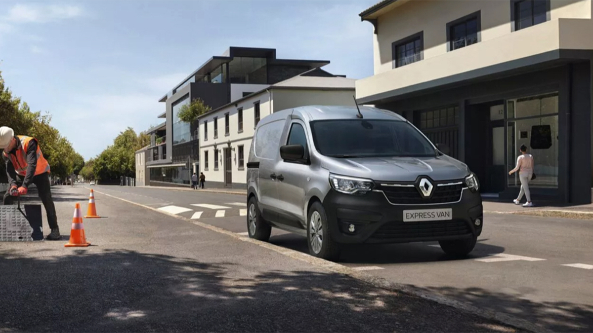 Renault EXPRESS in de stad