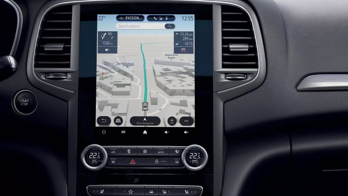 Renault Megane Estate dashboard