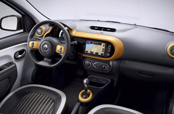 Renault TWINGO personaliseerbaar interieur