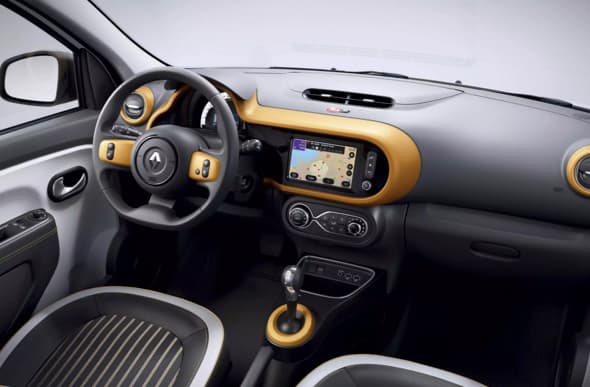 Renault TWINGO E-tech personaliseerbaar interieur