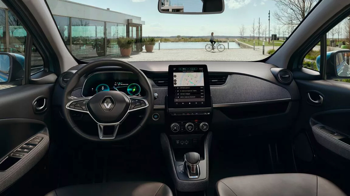 Renault ZOE interieur met multimediasysteem