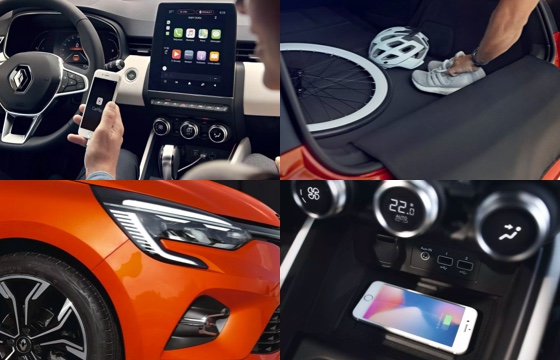 Renault Clio collage