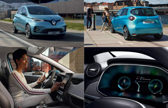 Renault Zoe collage