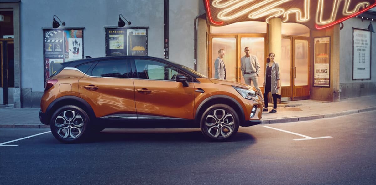 Renault Captur kofferbak