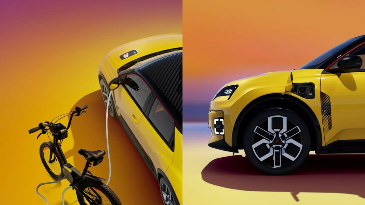 Renault 5 bi-directioneel laden
