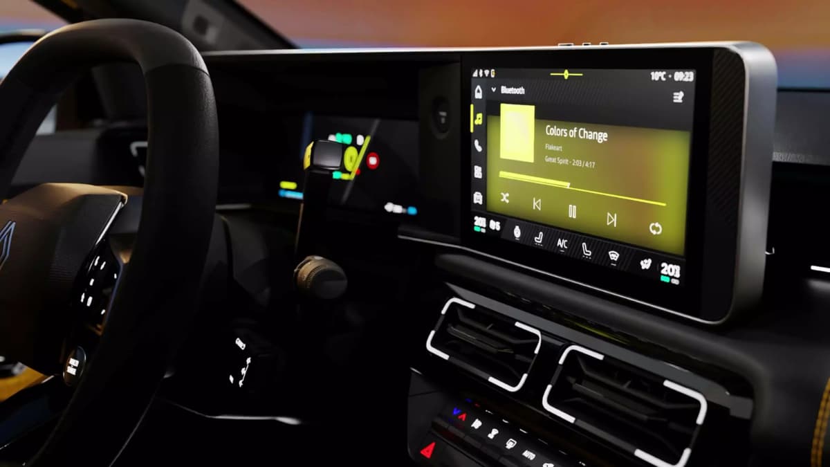 Renault 5 2024 display