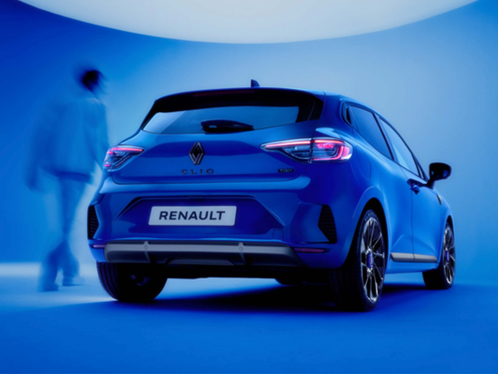 Nieuwe Renault Clio achterzijde