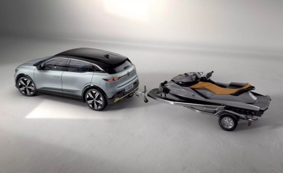 Renault Megane E-Tech Electric verwijderbare trekhaak voor aanhangwagen