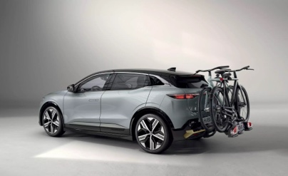 Renault Megane E-Tech Electric verwijderbare trekhaak en fietsendrager