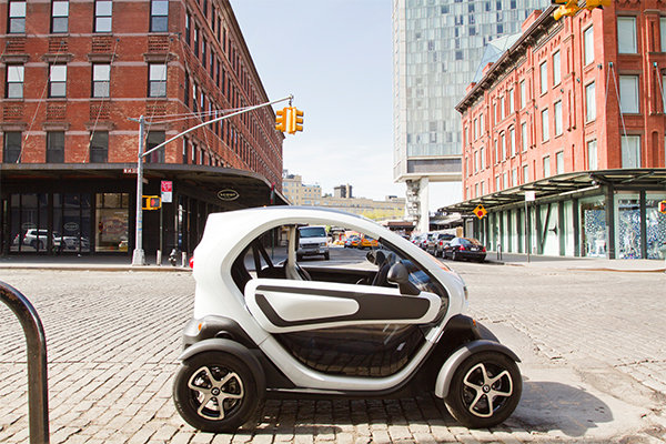 Renault Twizy zijaanzicht