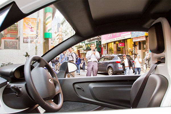 Renault Twizy interieur